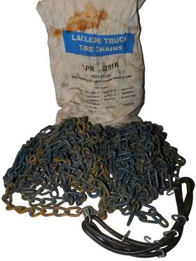 3251r Laclede 3210r Light Truck Wide Base Regular Link Singles Tire Snow Chains 1 Pair