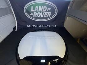 Vplew0157 Land Rover Genuine Defender White Spare Wheel Cover