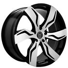 Lexanilx042-3 Lexani Wheels Zagato Gloss Black Machined Rims Fs