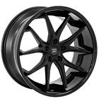 Lexanilx103-3 Lexani Wheels Satin Black Center Lip Rims Fs