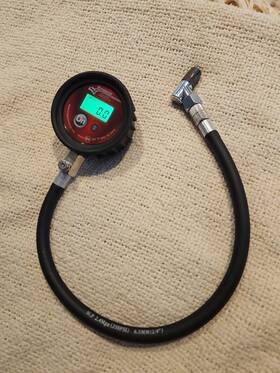 52-53003 Longacre Semi Pro Digital Tire Pressure Gauge 0-60 Psi