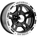 Lt35x12.50r17 Incubus 17x9 Black Off-road 5x4.5