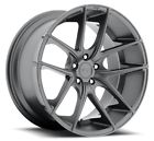 Nichenc018-6 M129 Targa Niche Staggered Wheels Anthracite Rims Fs