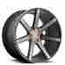 M150 20 Niche Wheels Verona Concave Stagger Black Fit Rims 350z G35 Lexus Is Maxima