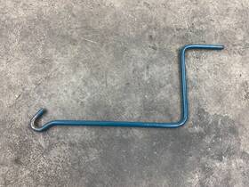 0366-b4-b Mazda 1990-2005 Miata Mx5 Oem Blue Scissor Jack Handle Wrench Tool Na Nb 90-05