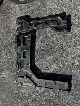 Bbm66883x Mazda 2010-2013 3 Foam Storage Case Assembly Oem For Spare Tools Great Condition