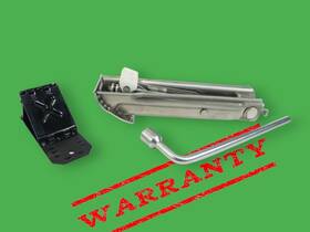 2125800118 Mercedes 08-2014 W204 C300 C350 Spare Tire Change Tool Kit Jack Lug Nut Wrench