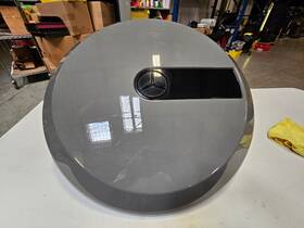 V2767999 Mercedes Benz Oem 2019 G63 Amg Spare Tire Cover Gray Metallic Used