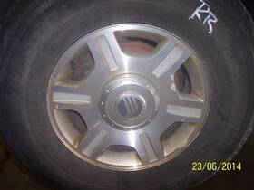 566.fd3202 Mercury Mountneer 2002 Spare Wheel Carrier 10635623
