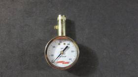 60xg Milton Accu-gage Dial Tire Pressure Gauge With Straight Air Chuck Ansi Certifie