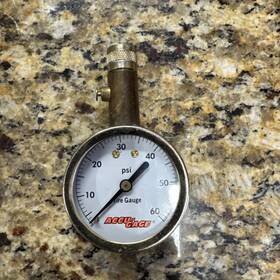 S60xa Milton Accu-gage Dial Tire Pressure Gauge With Swivel Angle Air Chuck 60psi