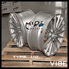 Mir110nis001 Miro Silver Concave Wheels Rims Fits Nissan