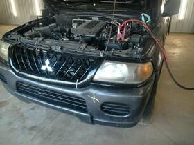 566.ms1302 Mitsubishi Monterosp 2002 Spare Wheel Carrier 104920140
