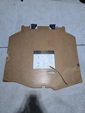 Mb621118 Mitsubishi Dodge Stealth 3000gt Spare Tire Cover Cardboard Flap Insulation 91-99 Mb621118 Mitsubishi Dodge Stealth 3000gt Spare Tire Cover Cardboard Flap Insulation 91-99