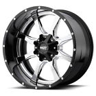 Mo201-20108718ncb Moto Metal Rim Offset Chrome Blk Milled Lip Qty Of