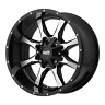 Mo97078038350 Moto Metal Inch Wheel Rim Black Machined 5439708602011