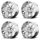 Mo98822080218n Moto Metal Set Melee Chrome Rims Lifted Gmc 885463270302