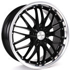 Mrr-gt1-19-5112-bpl Mrr Wheels For Audi Vw Black Rims Set