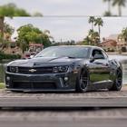 M716 Mrr-m716-2010-2011-5x120-sablack Mrr Camaro Replica Wheels Concave Set Satin Black Flow Forged