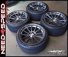 Mrrgf620105511230 Mrr Gf6 19 Gloss Graphite Concave Wheels And Tires For Bmw F80 M3 M4