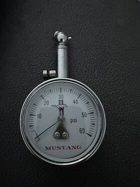 Sd-tg-2 Mustang Tire Pressure Gauge Classic Design