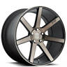 Nichenc035-9 Niche New Wheels Verona Black Machined With Dark Tint Rims