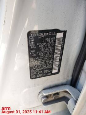 564.da1c09 Nissan Cube 2009 Jack 7527677