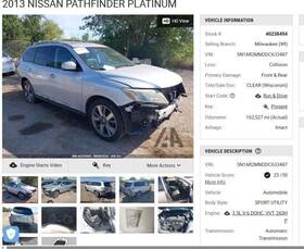 566.da1213 Nissan Pathfindr 2013 Spare Wheel Carrier 4331187
