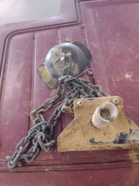 566.da1707 Nissan Titan 2007 Spare Wheel Carrier 78810