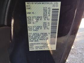 566.da1715 Nissan Titan 2015 Spare Wheel Carrier 3492534