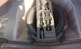 566.da1f16 Nissan Altima 2016 Spare Wheel Carrier 739901