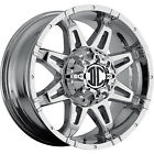 Lt295-70r18 Nx-6 Xtreme 18x9 Chrome 8x6.5