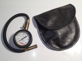 Octoder 600609568002 Accu-gage 60 Psi Max Tire Air Pressure Gauge Analog Car Accessories Vintage