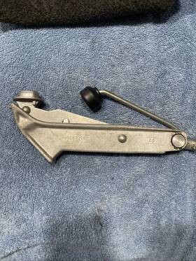 92872101103 Oem Porsche 968 928 Floor Jack Lift With Carpet Holder