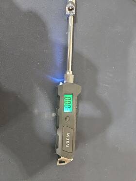 Te-62 Outil Digital Dual Head Tyre Pressure Gauge For Otr