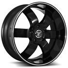 P86220555-15gb Pinnacle Inch Forte Gloss Black Wheel Rim