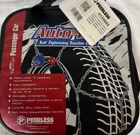 0155005 Peerless Auto-trac Passenger Car/truck Self-tightening Tire Snow Chains 14 Inch -18