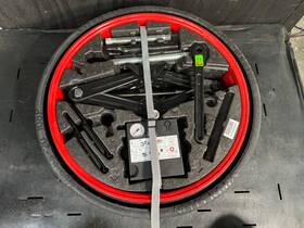 6.5bx20 Porsche 195/65-20 19-23 Cayenne Oem Emergency 20 Inch Spare Tire Wheel Tools Kit Doughnut 9y0