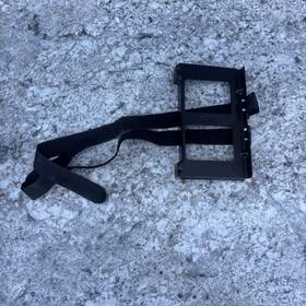 7l0012215 Porsche 03-10 Cayenne Tire Jack Mount Bracket With Strap Holder Oem