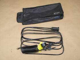 7l0601351c Porsche 2003-2010 Cayenne 955 Spare Tire Air Pump Hose W Gauge And Case