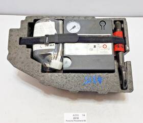 971.864.475 Porsche 17-23 Oem Panamera 4s 971 Trunk Spare Tire Air Compressor Tool Kit Set