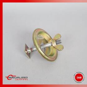 99672170100 Porsche 996 911 986 Boxster Emergency Spare Tire Hold Plate Wing Nut Oem 80k