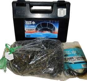 Qg2229 Quik Grip Light Truck Twist Link Tire Snow Chains - Never Used