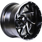 Rd13201286525-44bm 217040 Red Dirt Road Nitto Black Machined Vortex Rims Tires