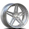 Rennenrn043-3 Rennen Wheels Csl Silver With Chrome Bolts Rims Fs