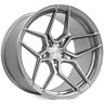 Rohanarh040-1 Rohana Wheels Brush Titanium Rims Fs