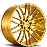 Savinisav040-3 Savini Wheels Black Di Forza Custom Brushed Gold Rims Nib