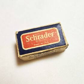 8159-11 Schrader Vtg Rubber Washers Dual Foot Air Chucks And Tire Pressure Gauges