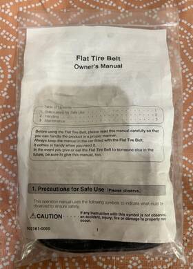 832161-0060 Scion 2005-2010 Tc Emergency Flat Tire Belt Cable And Manual Oem Btc