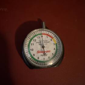 360109 Snap-on Professional Auto Dial Car Type Tire Tread Depth Gauge Tool Easy Reading